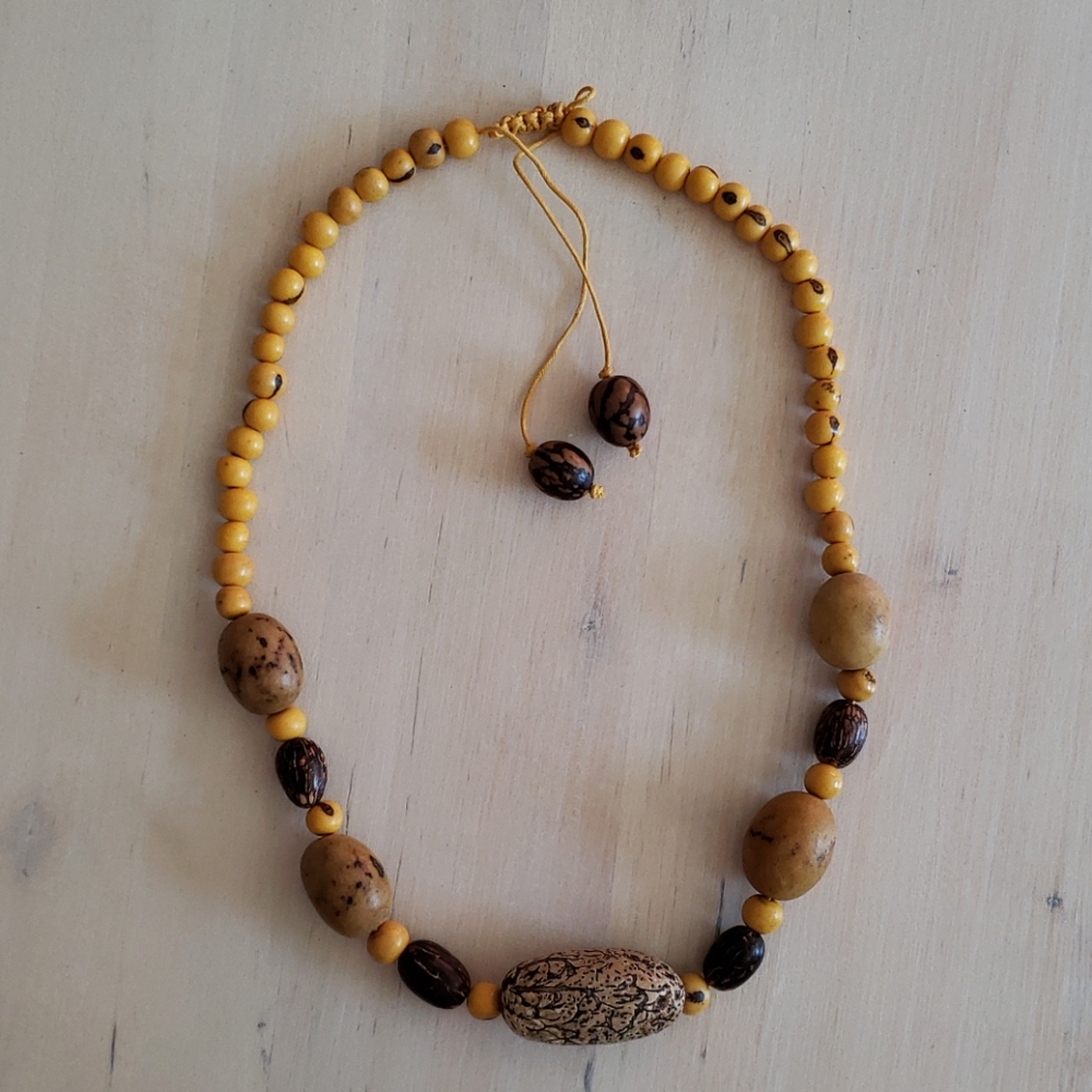 Brazilian Natural Seed Necklace